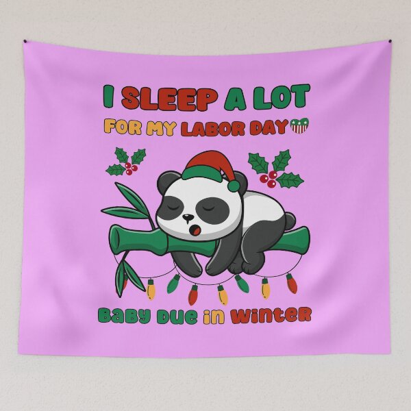 Item preview, Sleep for Labor day Panda : Due in Winter designed and sold by HaileyLow.