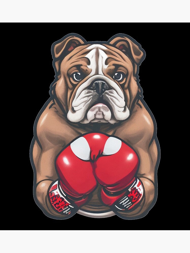 pug, boxing, boxing gloves gift idea Poster by Eichberger91