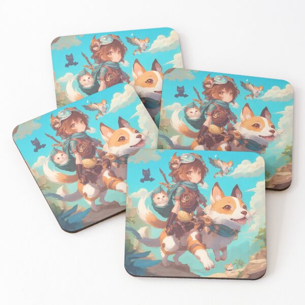 Item preview, Adorable Animal Adventurers - II designed and sold by positivVibesArt.