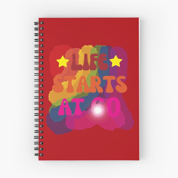 Item preview, Happy 60th Birthday - Life starts at 60  designed and sold by EunsooLee.