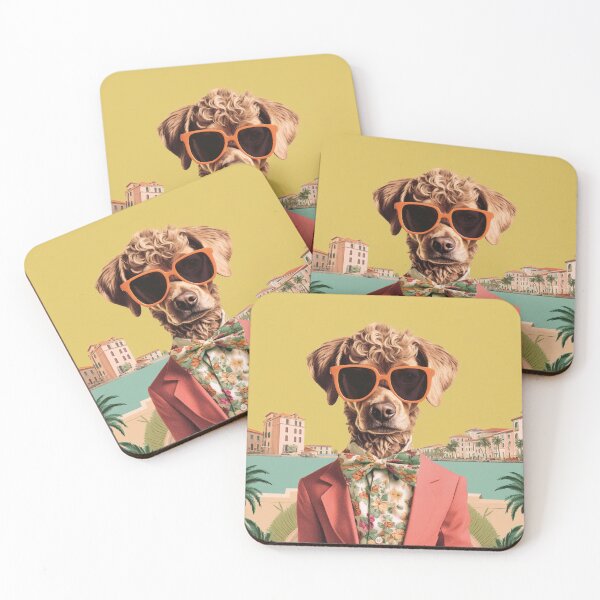 Item preview, Pretentious Pets on Holiday  designed and sold by Klickpicks.