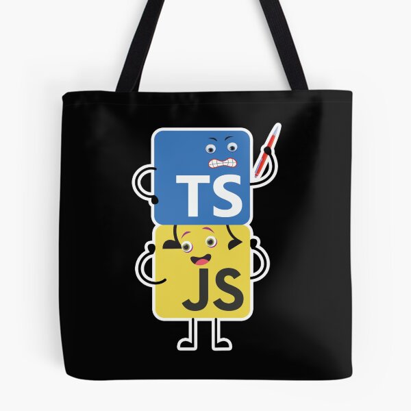 Item preview, Typescript vs. Javascript designed and sold by AlexanThompsonn.
