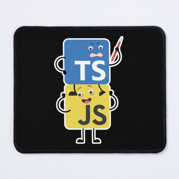 Item preview, Typescript vs. Javascript designed and sold by AlexanThompsonn.