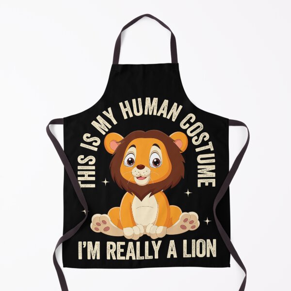 Item preview, This Is My Human Costume I'm Really A Lion Funny T-shirt designed and sold by KGN CREATIVITY.