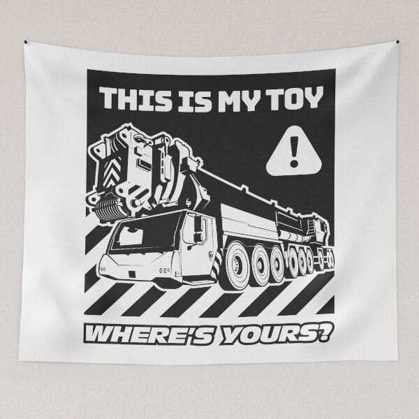 Item preview, This Is My Toy (White) designed and sold by Heavy Machinery.