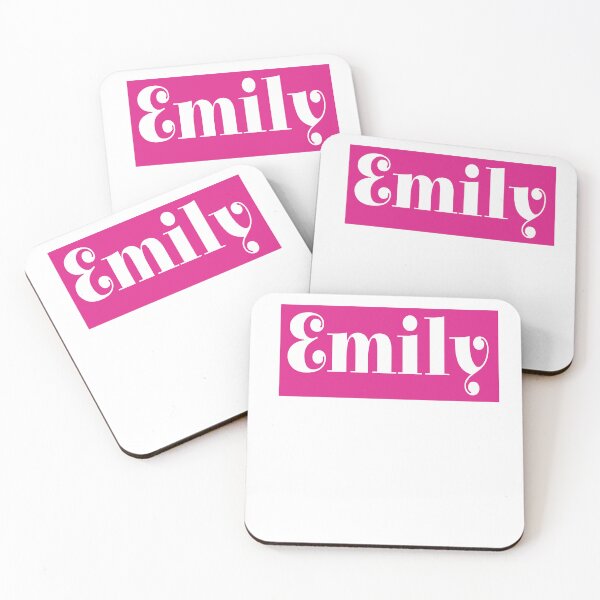 Item preview,  EMILY Personalized Name Birthday Tag Family Name EMILY Girl Custom Name First Name Last Name  designed and sold by HalloweenGift.