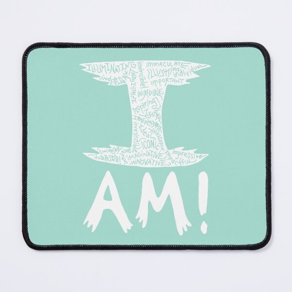 Item preview, I AM! - Transparent White Design designed and sold by Tim Veiga.