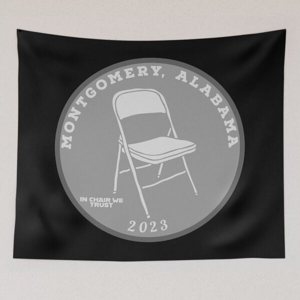 Item preview, Folding Chair Meme Quarter Design designed and sold by Andy Hilaire.