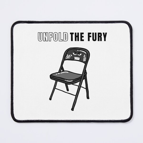 Item preview, Unfold the Fury | Folding Chair  designed and sold by InkWhirl.