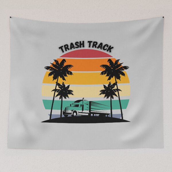 Item preview, Hank And Trash Truck Retro Vintage designed and sold by KGSM.