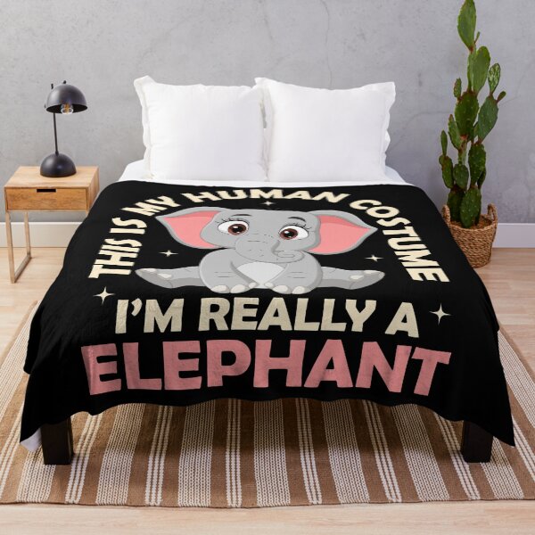 Item preview, This Is My Human Costume I'm Really A Elephant Funny T-shirt designed and sold by KGN  CREATIVITY.