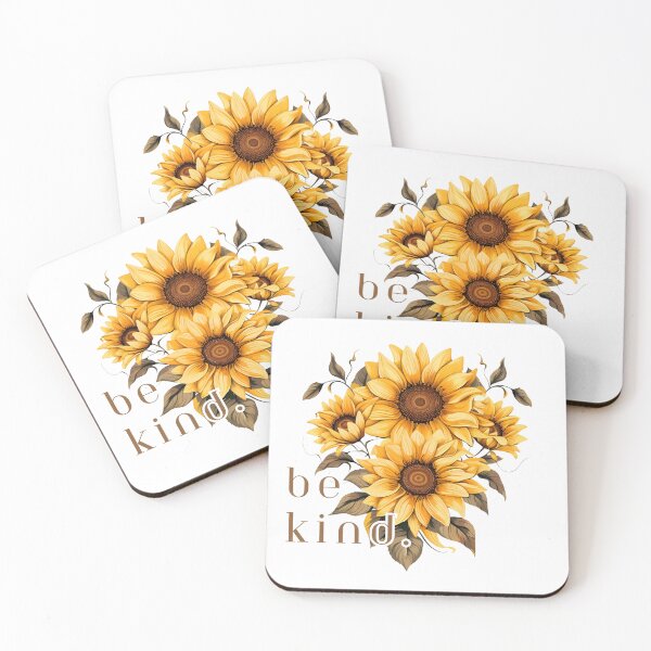 Item preview, Be Kind Sunflower Graphic Tee, Vintage bright colors, yellow, flowers, nature, happy designed and sold by PlayfulPencil.
