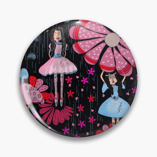 Item preview, Children's decoration colored flowers designed and sold by DGFerredon.