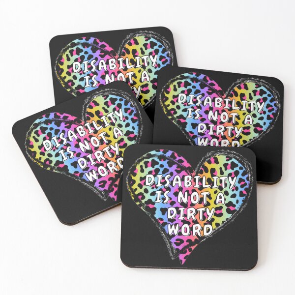 Item preview, Disability Is Not A Dirty Word designed and sold by Kary Pearson.