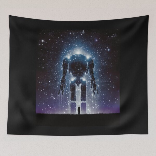 Item preview, Robot and the feeling of being alone in the world designed and sold by Kakabela1.