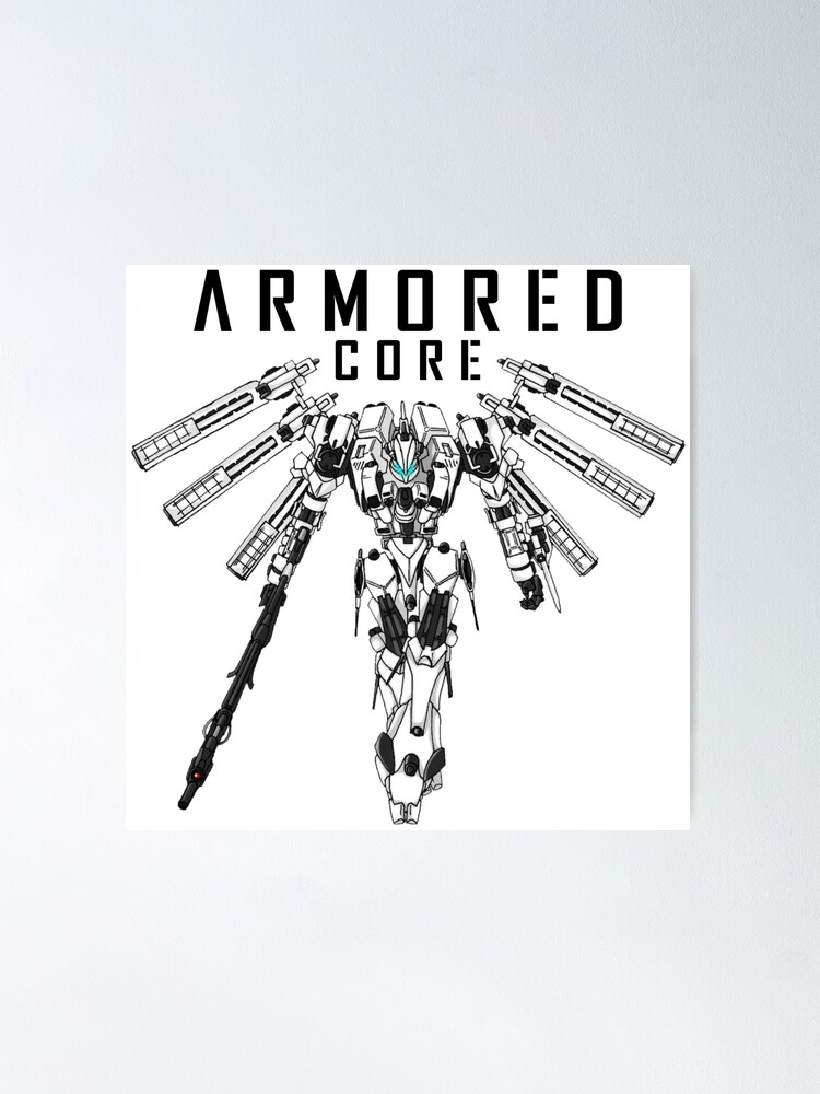 Armored core 4 Poster for Sale by silence28