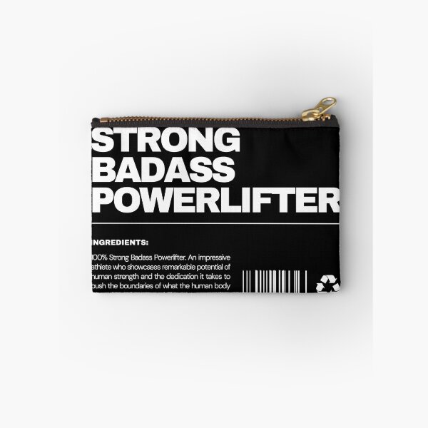 Item preview, Strong Badass Powerlifter designed and sold by youcanpowerlift.