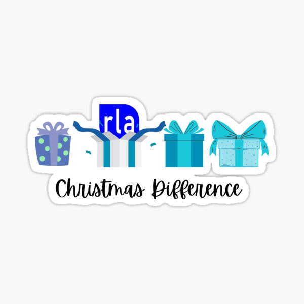 A Very Real Christmas - RLA Logo Sticker