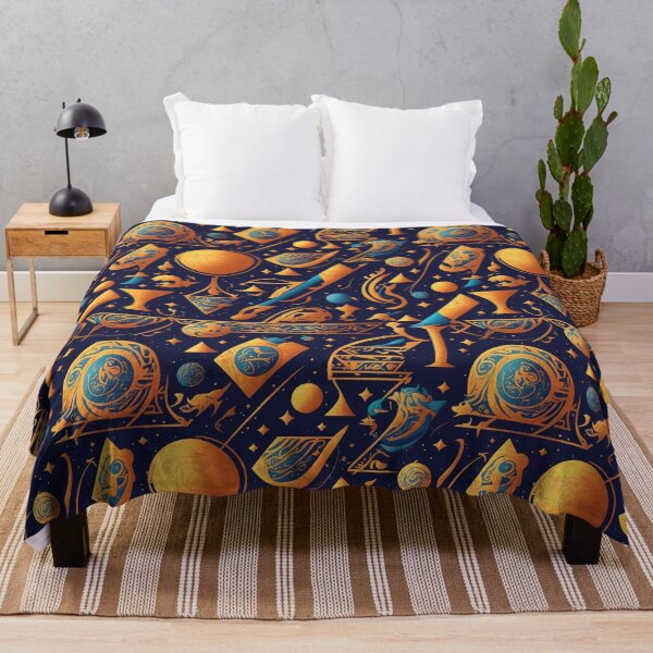Item preview, Travel through time and space, Egyptian hieroglyphics designed and sold by CoolPixels.