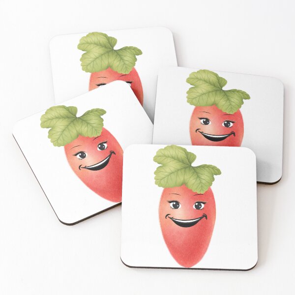 Item preview, Goji berry watercolor smile designed and sold by Grootyby.