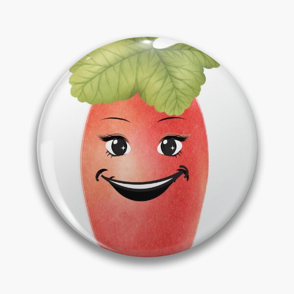 Item preview, Goji berry watercolor smile designed and sold by Grootyby.
