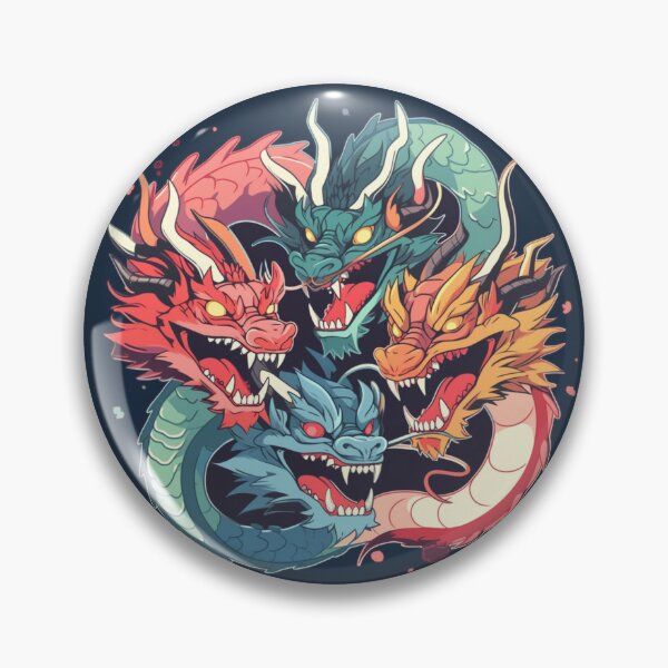 Item preview, Elemental Eastern Dragons designed and sold by BittyRibbit.