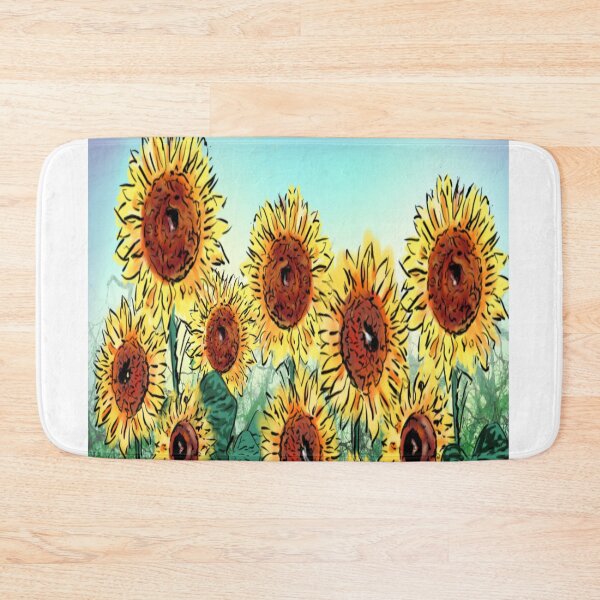 Item preview, Sunflower love, happy and bright designed and sold by Jaye Yates.