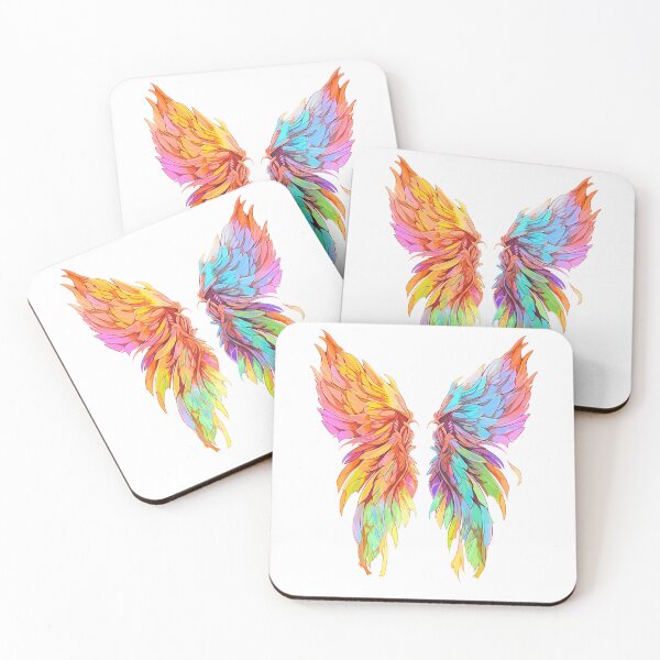 Item preview, Flaming Phoenix Fairy Wings designed and sold by WesScottsWhimsy.