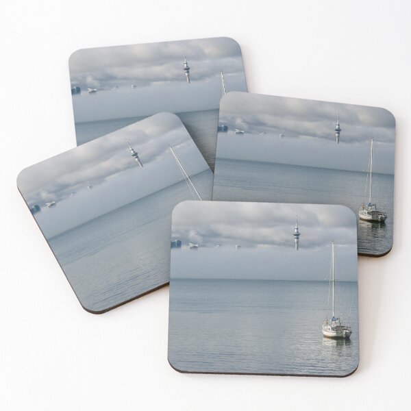 Item preview, Foggy Start in Auckland City designed and sold by Ian Rushton.