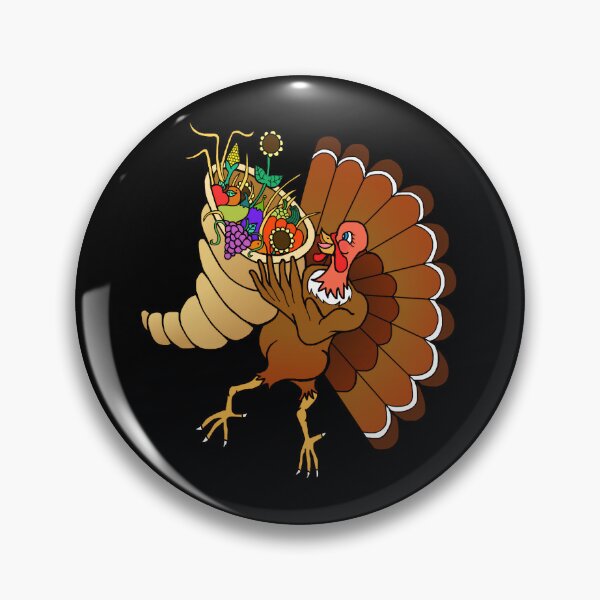 Item preview, Turkey with Cornucopia Harvest Bouquet 	 	 designed and sold by ruxpgenwq7.