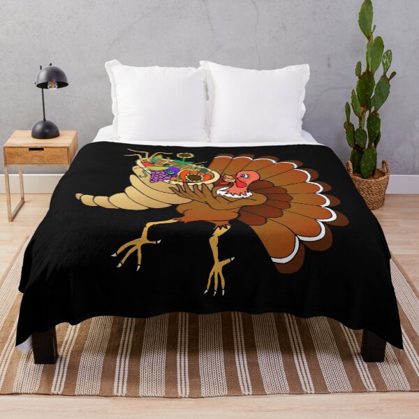 Item preview, Turkey with Cornucopia Harvest Bouquet 	 	 designed and sold by ruxpgenwq7.