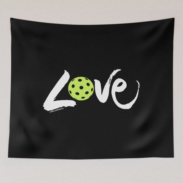 Item preview, Pickleball Love (white lettering)  	 designed and sold by yhxjoksh14.
