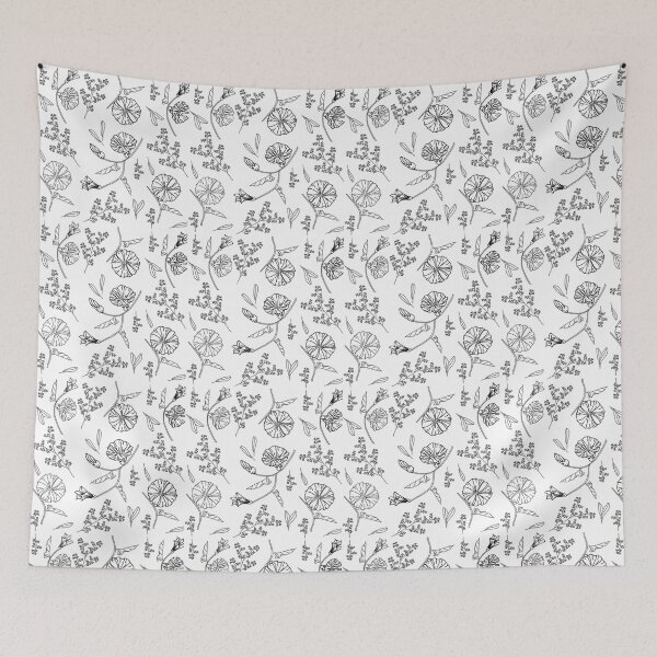 Item preview,  Seamless Patterns​ flowers​ nuture​ simple Minimol cool color designed and sold by YardSide.