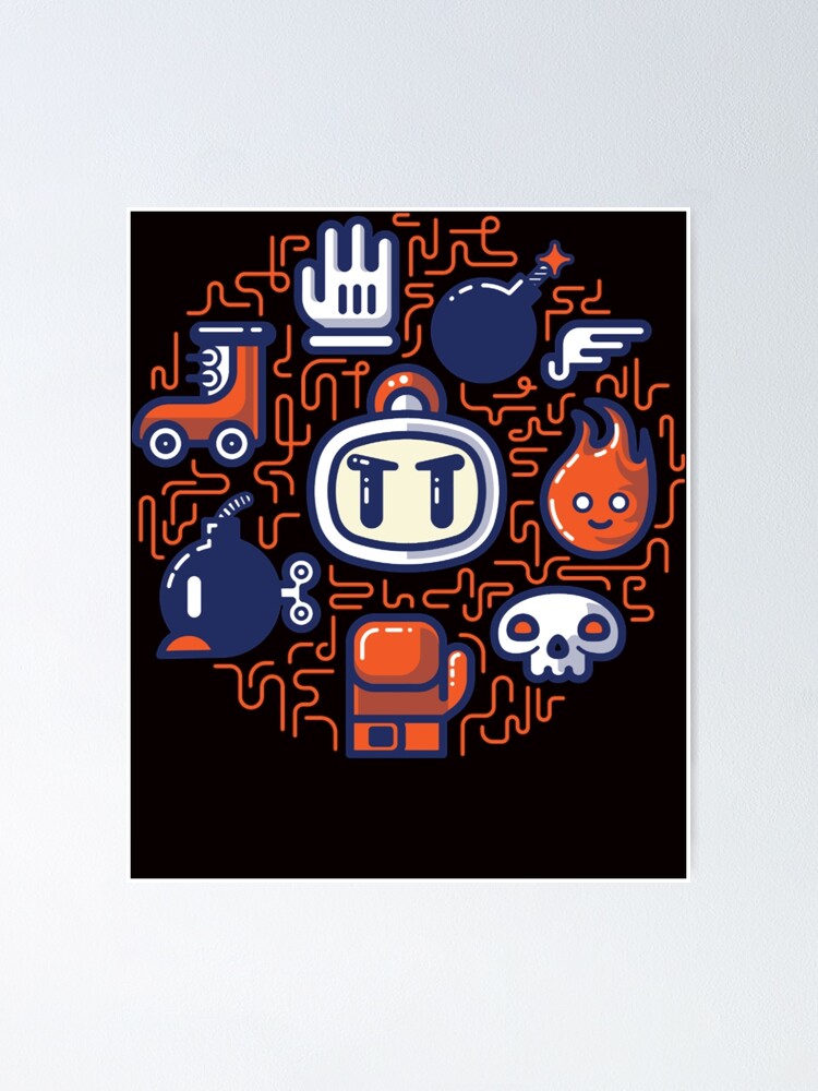 NES - Bomberman II Poster