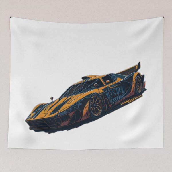 Item preview, Speed with Style: Artistic Illustration of Racing Car designed and sold by ProductArtistry.