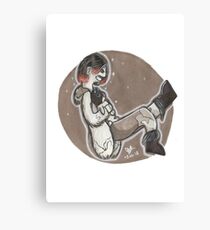 Hiromu and Daryl Canvas Print