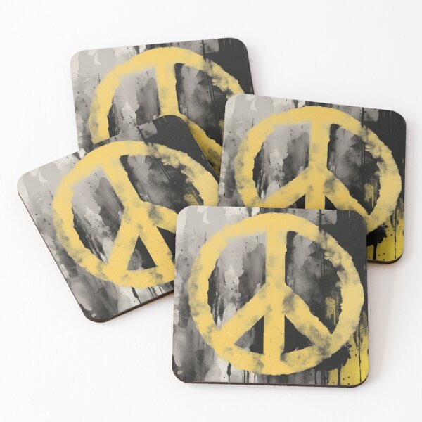 Item preview, Yellow Peace Sign designed and sold by Joseph Hail.