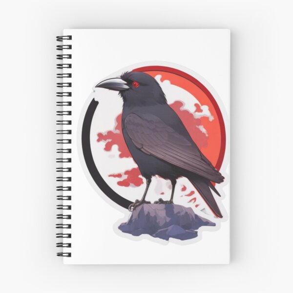 Item preview, The Red-Eyed Crow and the Night of the Blood-Red Moon designed and sold by Rrrmin.