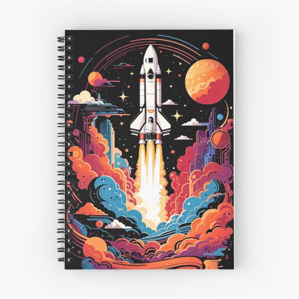 Item preview, Colorful Rocketship designed and sold by EdsanDesigns.