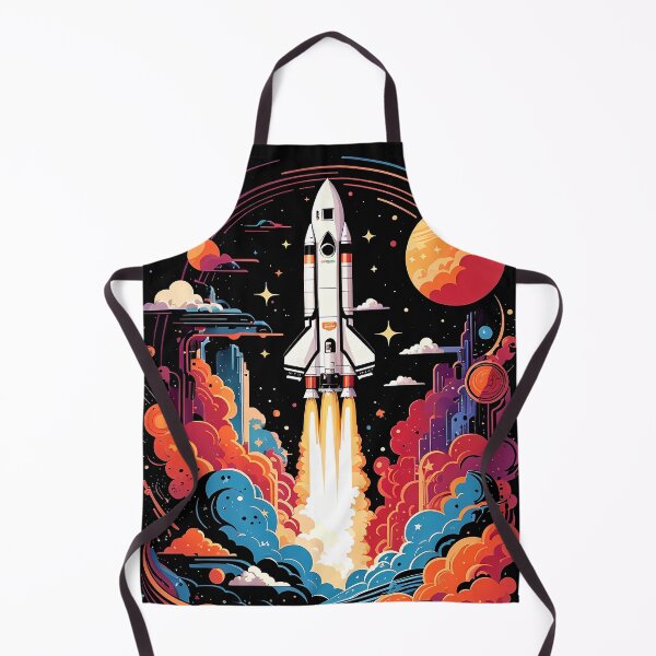 Item preview, Colorful Rocketship designed and sold by EdsanDesigns.