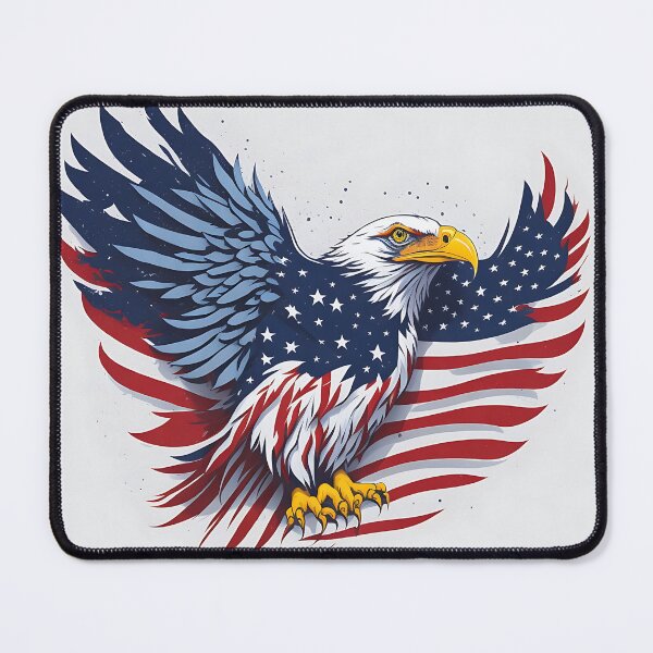 Item preview, Independence Day in USA with Eagle symbolic Logo on T-Shirt. designed and sold by athurbubble.