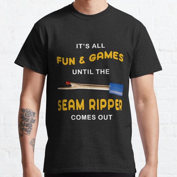 Item preview, Sewing Quilting Seam Ripper Humor Relaxed Fit 	 designed and sold by yhxjoksh14.