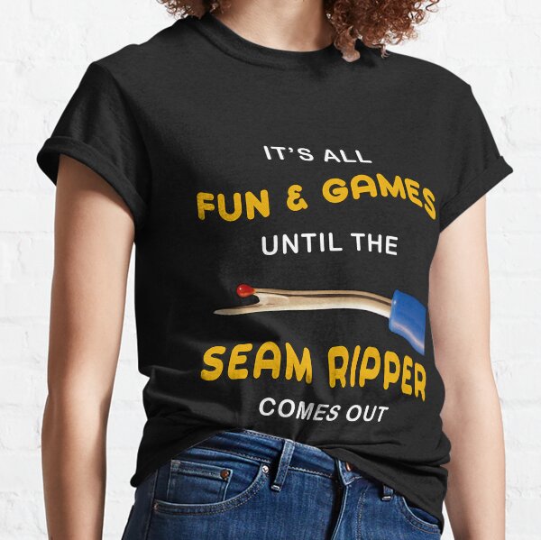Item preview, Sewing Quilting Seam Ripper Humor Relaxed Fit 	 designed and sold by yhxjoksh14.