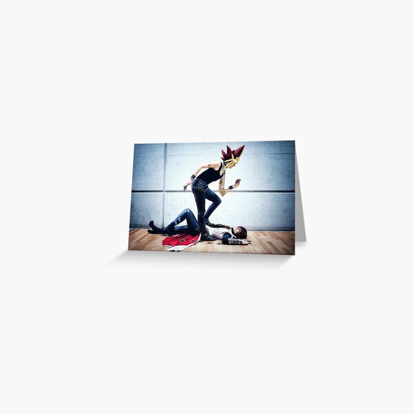 Step on my Corpse - Yu-Gi-Oh! Seto Kaiba & Yami Yugi Greeting Card