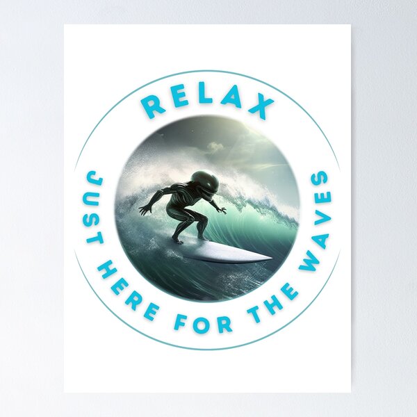 Item preview, Alien Surfer 2 designed and sold by Offsite.