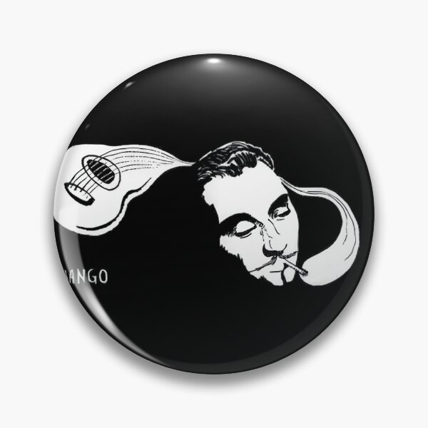 Item preview, Django Reinhardt Gypsy Jazz Guitarist Smoke Guitar 	 	 		 designed and sold by emlrmfdjnhd99.