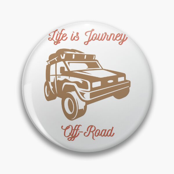 Item preview, Life is journey Off road collection classic T-Shirt designed and sold by Johnnie-Hero.