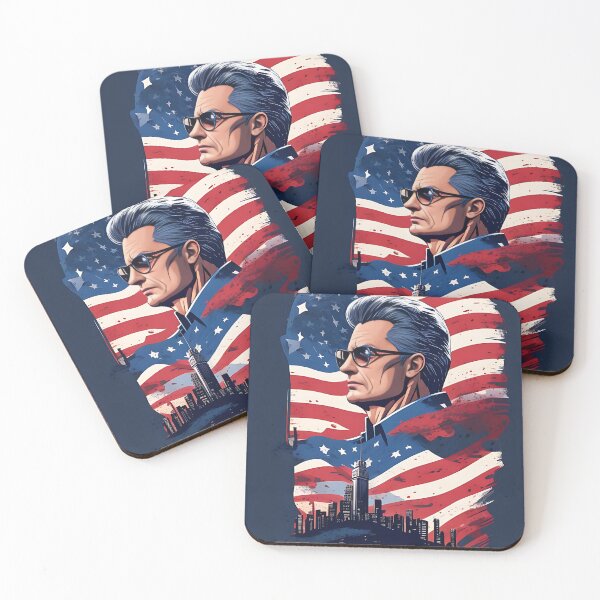 Item preview, Independence Day in USA with Uncle Sam symbolic Logo on T-Shirt. designed and sold by athurbubble.