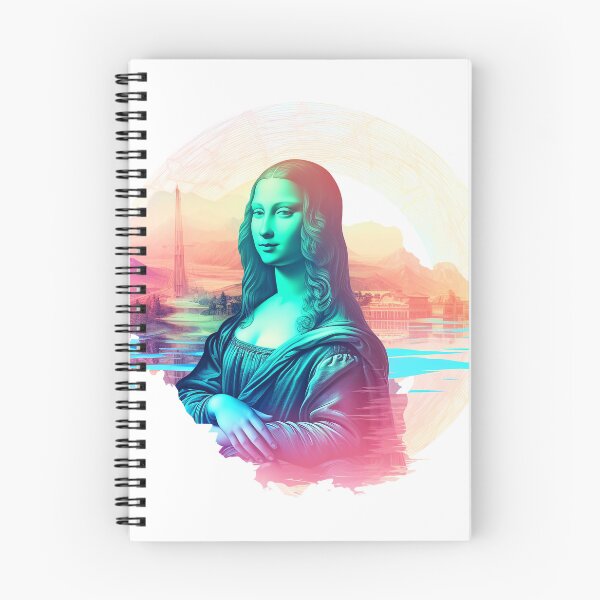 Item preview, Mona Lisa Vaporwave designed and sold by Moteup.