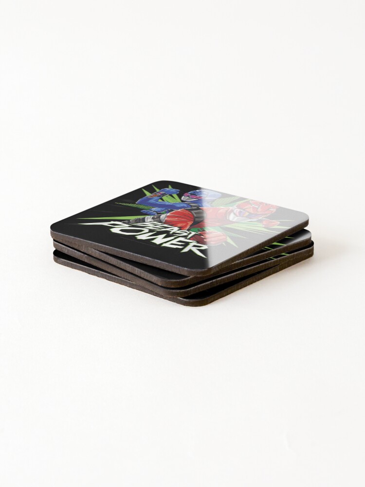 Thumbnail 4 of 5, Coasters (Set of 4), Power Rangers designed and sold by WarrenWard.